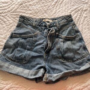 Denim Blue Jean Shorts